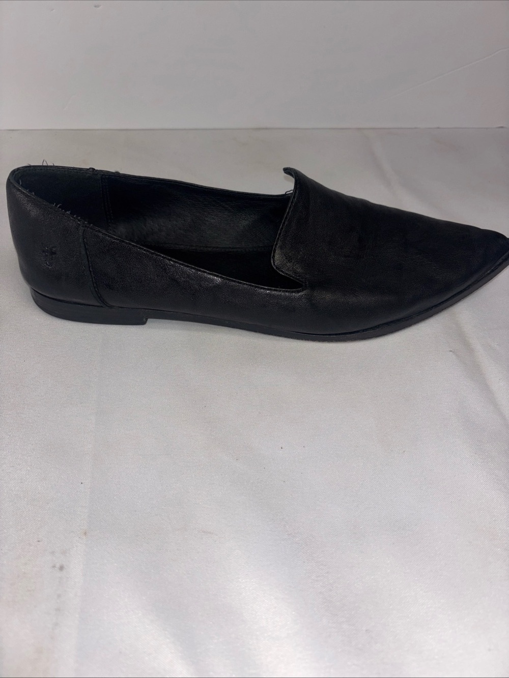 Frye Kenzie Venetian Flat Slip On Black Soft Leather Women Size 11M